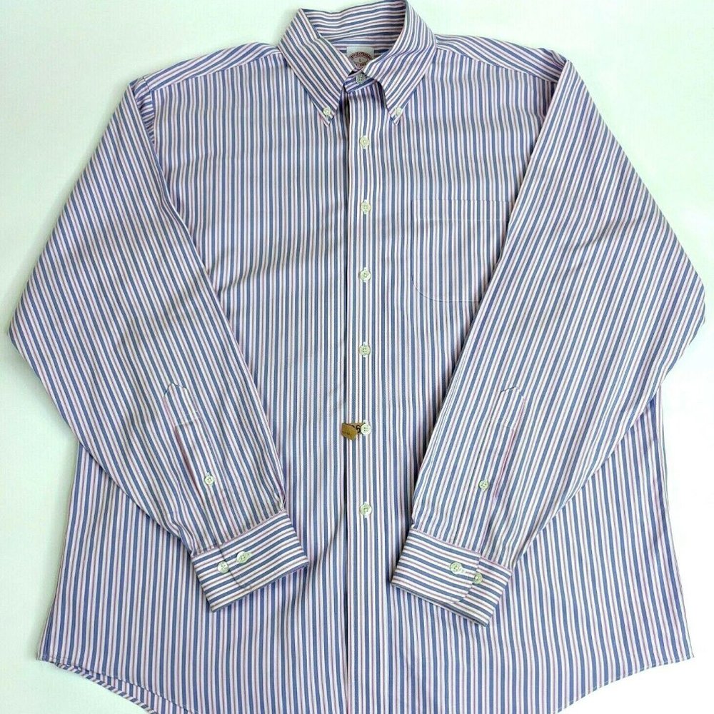 Brooks Brothers Long Sleeve Button Front
